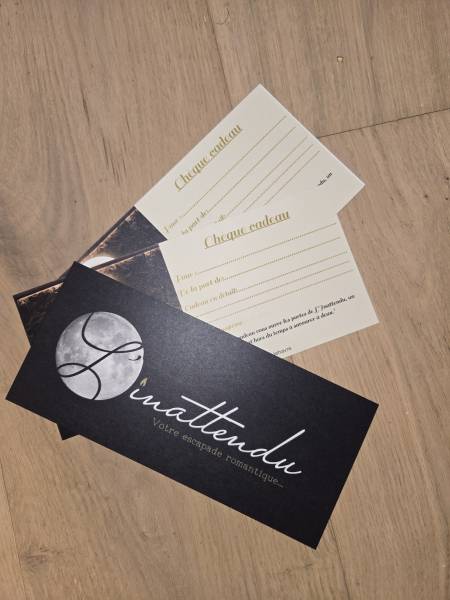 Offrez un chèque cadeau L'Inattendu love room Le Havre